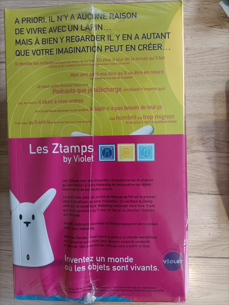 nabaztag belle lisse poire prince motordu