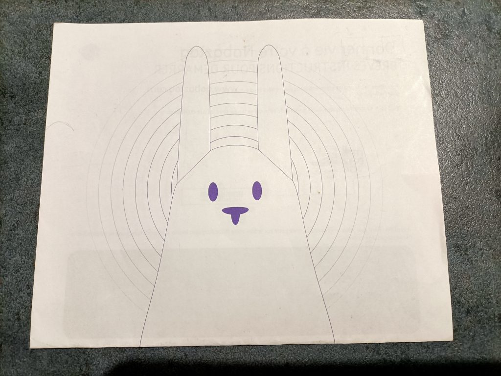 Notice d'utilisation Nabaztag