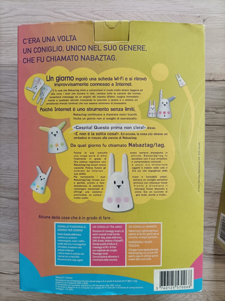 Boite italienne nabaztag:tag