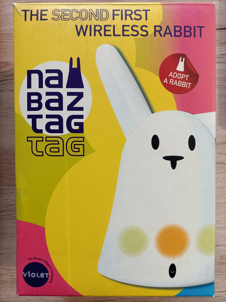 Boite anglaise nabaztag:tag