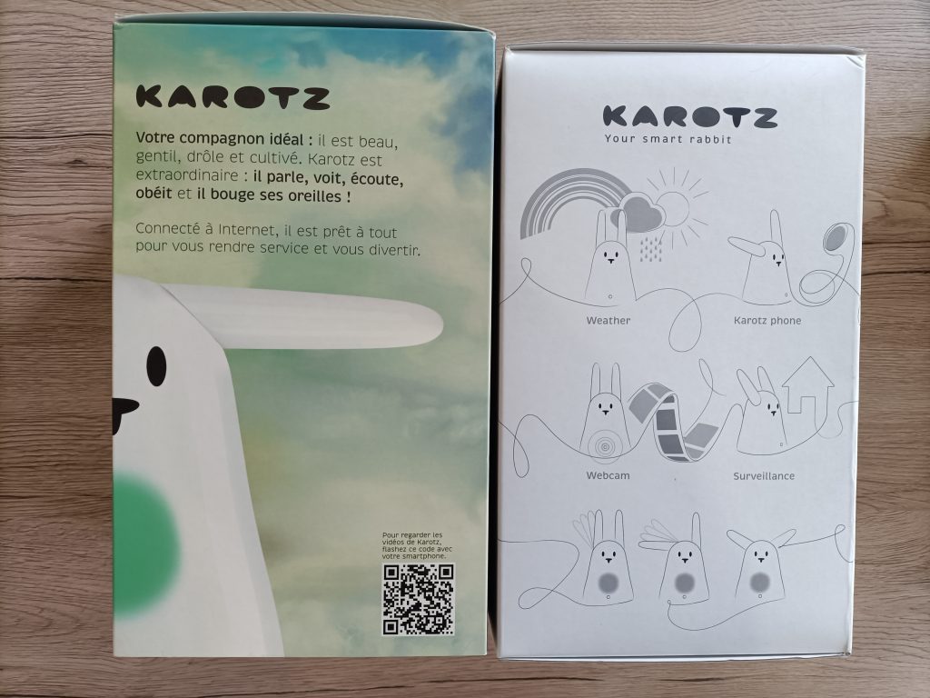 boite lapin intelligent Karotz