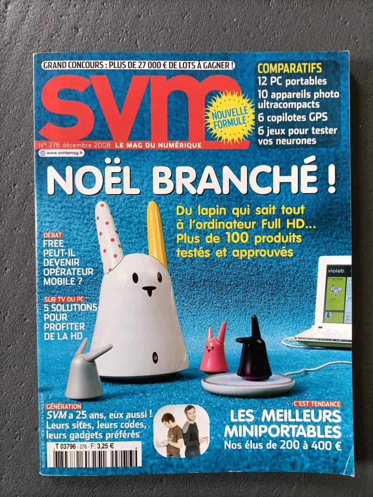 SVM decembre 2008 Nabaztag