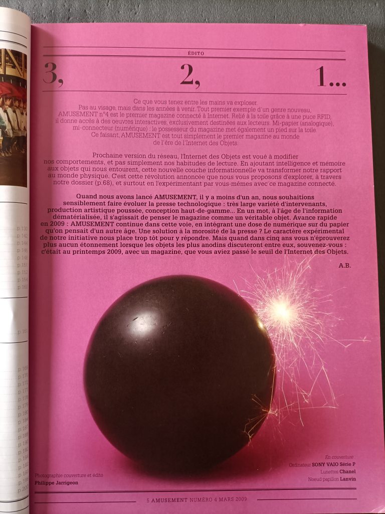 Amusement magazine ztampé